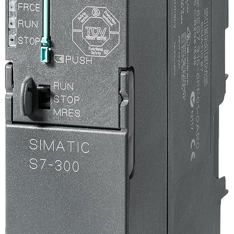 نمای نزدیک از یک دستگاه خاکستری کوچک با دکمه سبز