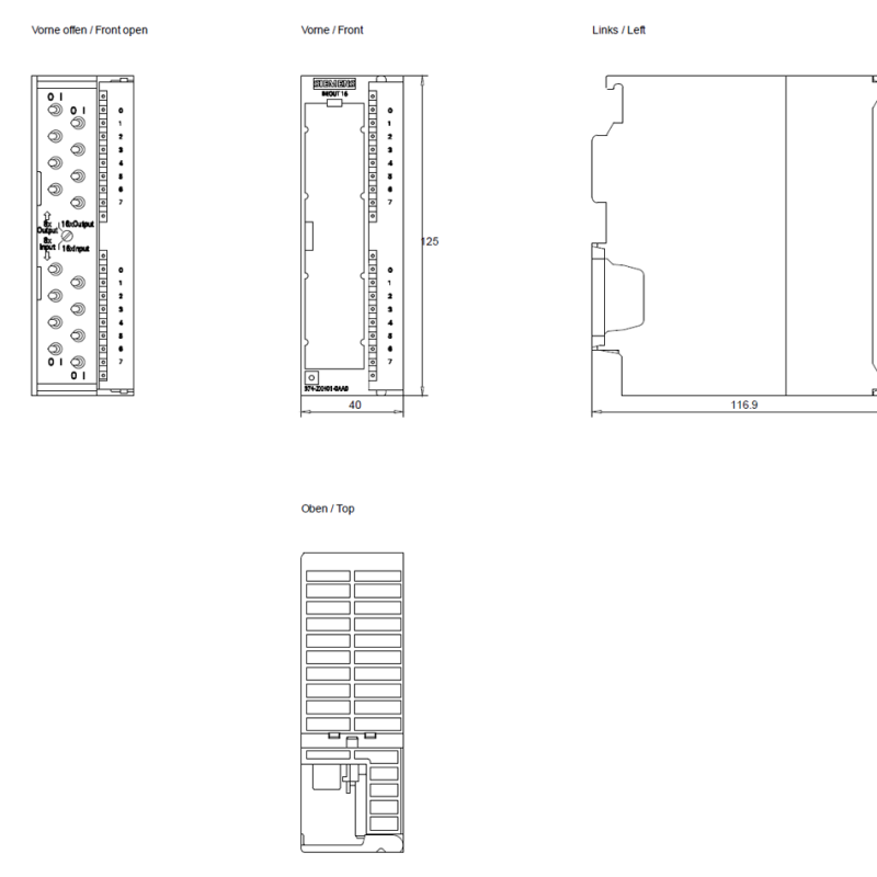 نقاشی نمودار یک قفسه با تعدادی قسمت مختلف