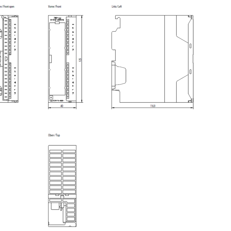 نقاشی یک قفسه با تعدادی قفسه
