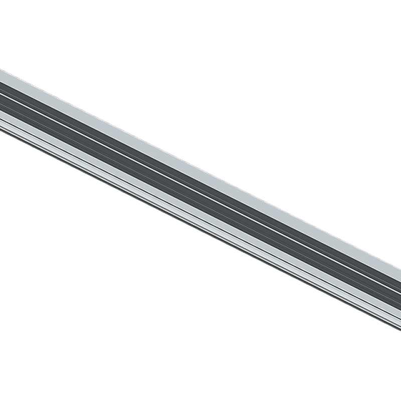 نمای نزدیک از یک نوار فلزی با پس زمینه سیاه