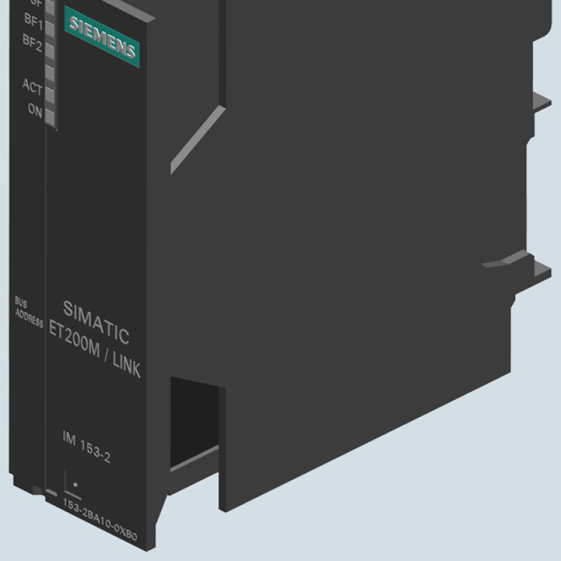نمای نزدیک از یک دستگاه الکترونیکی سیاه با پس زمینه آبی