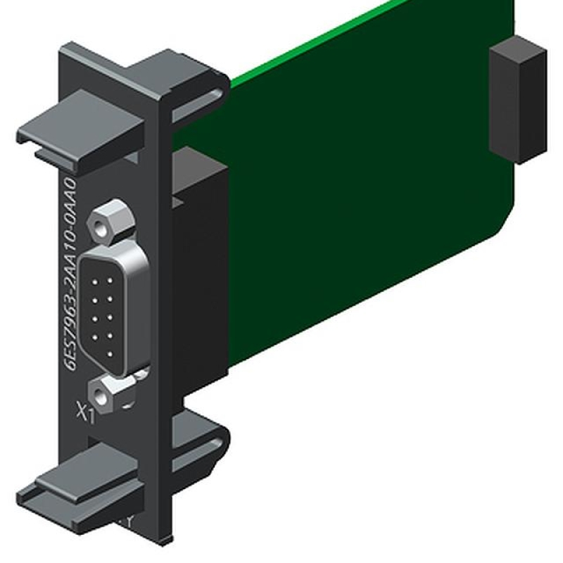 نمای نزدیک از یک ترمینال کامپیوتری با صفحه سبز