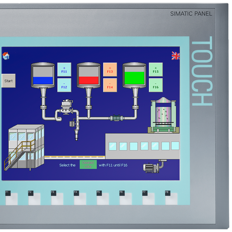 نمای نزدیک از صفحه کامپیوتر با یک دسته لوله