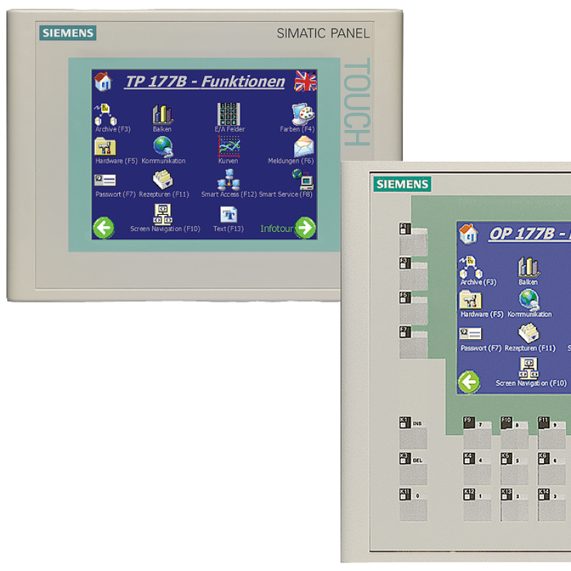 نمایشگر دستگاه های الکترونیکی با صفحه آبی