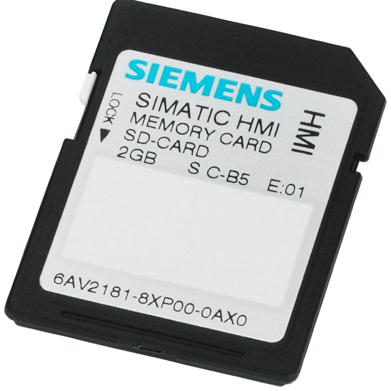 نمای نزدیک از یک کارت حافظه با برچسب روی آن