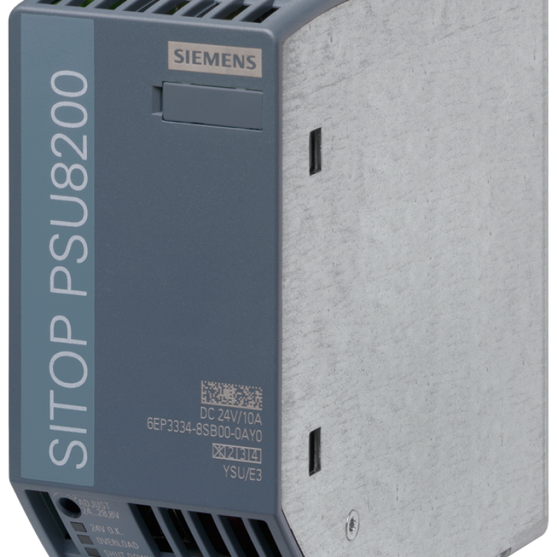 نمای نزدیک از یک واحد منبع تغذیه با پوشش خاکستری