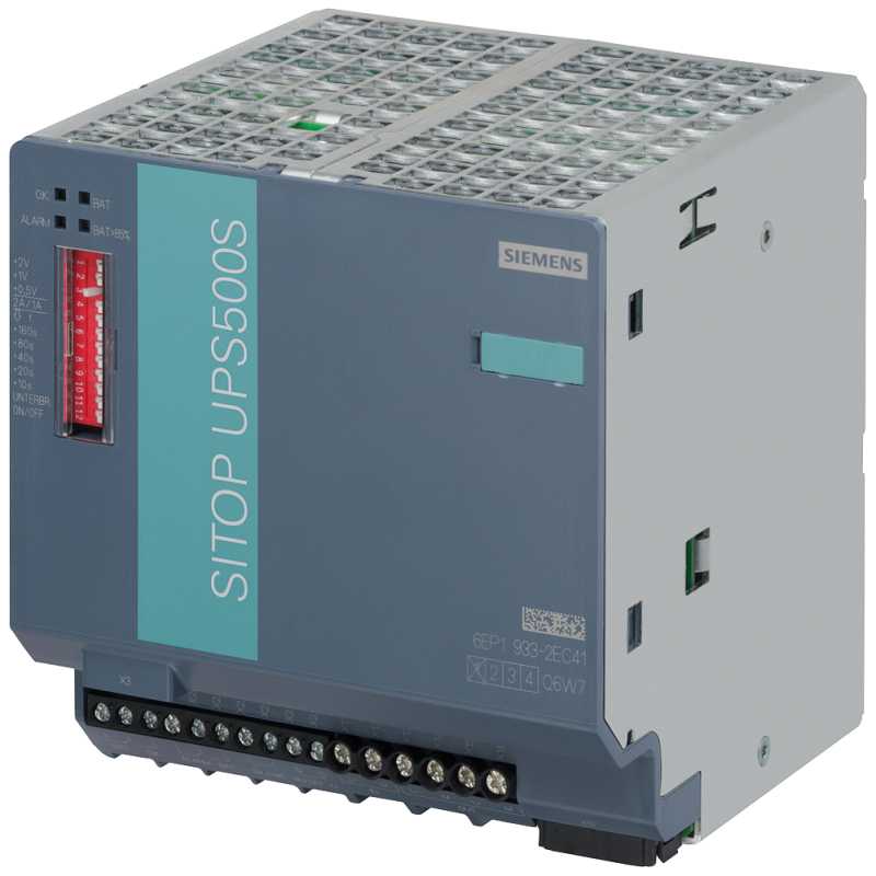 نمای نزدیک از یک دستگاه صنعتی کوچک با چراغ قرمز