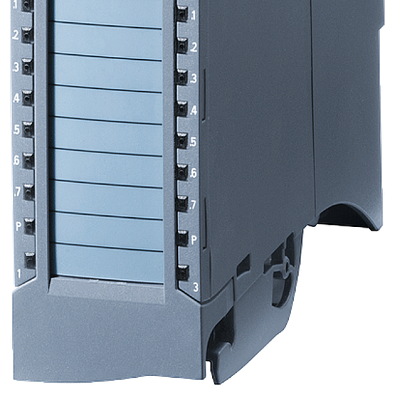 نمای نزدیک از یک برج کامپیوتر با جلد آبی