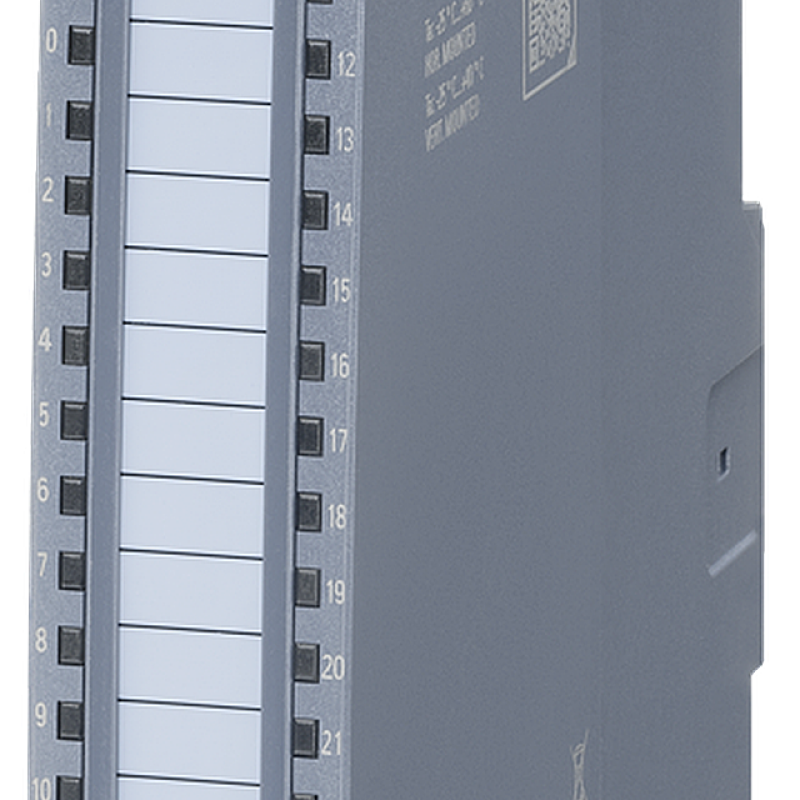 نمای نزدیک از یک دستگاه الکترونیکی خاکستری با برچسب سفید و سیاه