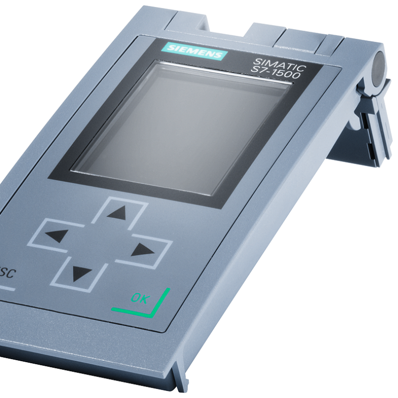 نمای نزدیک از دستگاهی با دکمه ای در کنار آن