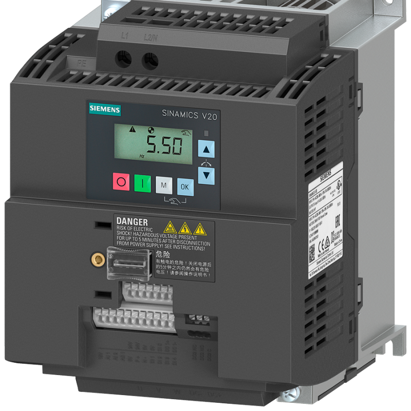 a close up of a control panel with a digital display